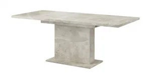 Vivaldi Jedálenský rozkladací stôl Giant 160/200 cm betón
