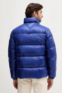 Páperová bunda Tommy Hilfiger modrá farba, zimná, MW0MW40617