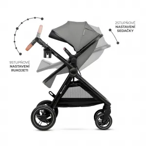 Kočík Kinderkraft Esme Pro 3v1 Farba: Moonlight Grey