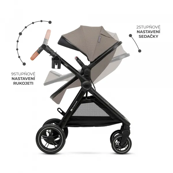 Kočík Kinderkraft Esme Pro 3v1 Farba: Moonlight Grey