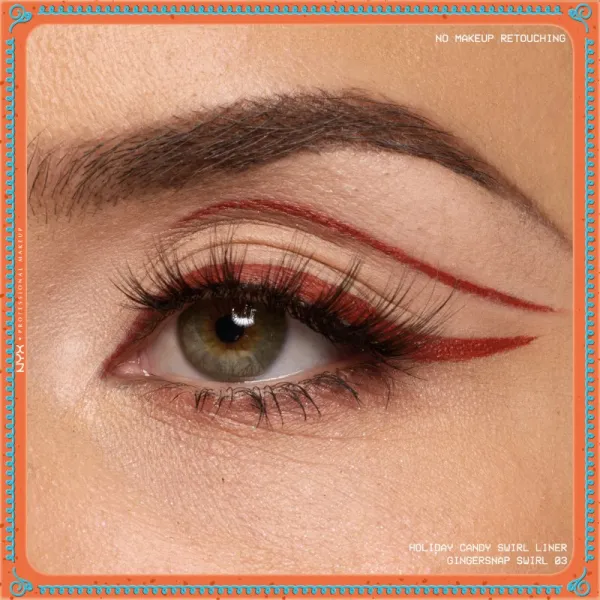 NYX Professional Makeup Gingerbaddie Land Candy Swirl ceruzka na oči odtieň 03 Gingersnap Swirl 1 ks