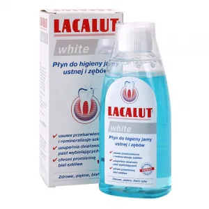 Lacalut White ústna voda s bieliacim účinkom 300 ml