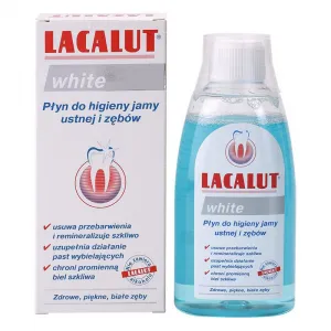 Lacalut White ústna voda s bieliacim účinkom 300 ml
