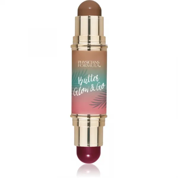 Physicians Formula Butter Glow & Go obojstranná kontúrovacia tyčinka odtieň Beach Bum Plum 10 g