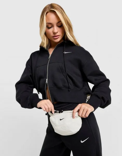 Nike Mikina S Kapucňou   W Nsw Phnx Flc Crp