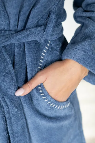 Soft Cotton Krátky dámsky župan VIVIAN