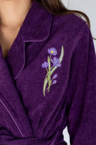 Soft Cotton Luxusný dámsky župan + uterák LILLY v darčekovom balení