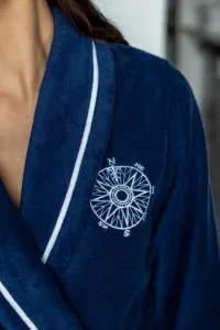 Soft Cotton Dámsky krátky župan MARINE LADY
