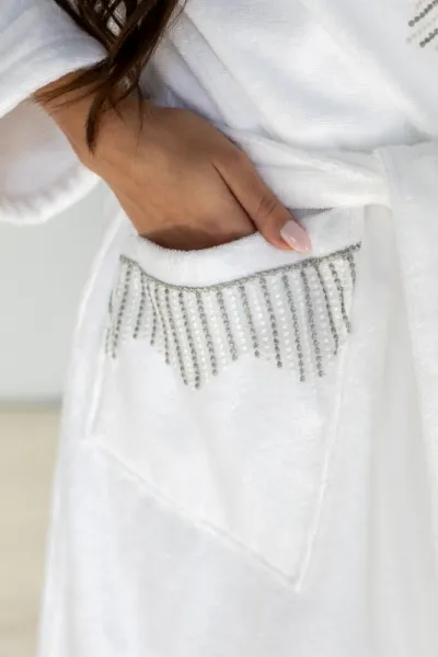 Soft Cotton Dámsky elegantný župan NOVA v darčekovom balení