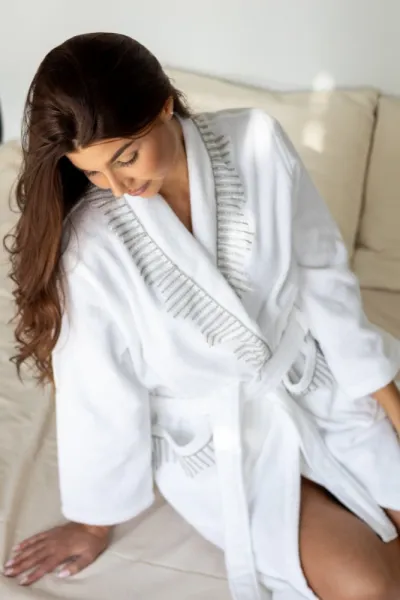 Soft Cotton Dámsky elegantný župan NOVA v darčekovom balení