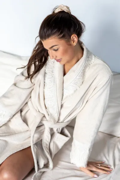 Soft Cotton Darčekové balenie županu, uteráku a osušky MAYA