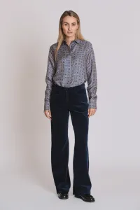 Košeľa Aspesi Camicia Blu/Marrone