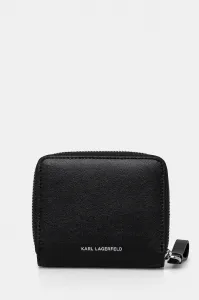Peňaženka Karl Lagerfeld K/Circle Md Zip Bifold Wallet Black