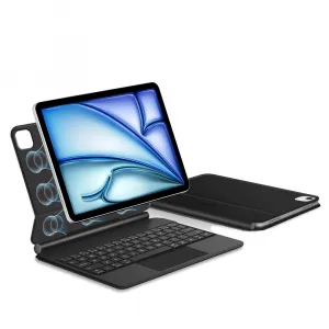 Tech-Protect Smartcase Magnetic puzdro s klávesnicou na iPad Air 10.9'' 4-5gen 2020-2022 / 11'' 6-7gen 2024-2025, čierne