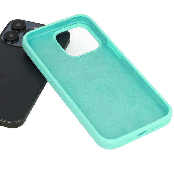 MG Silicone Lite kryt na iPhone 16 Plus, mint