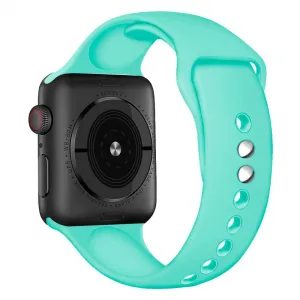 BStrap Soft Silicone remienok na Apple Watch 38/40/41mm, Mint Green (SAP008C06)