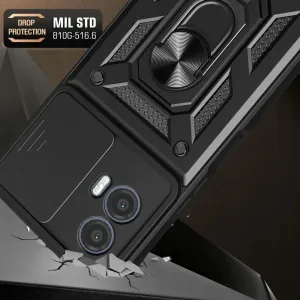 Nillkin CamShield kryt na Motorola Moto G73 5G, čierny