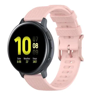 BStrap Silicone Rain remienok na Garmin Vivoactive 5, pink