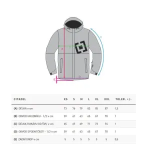 HORSEFEATHERS Bunda Citadel - iceberg green GREEN velikost L