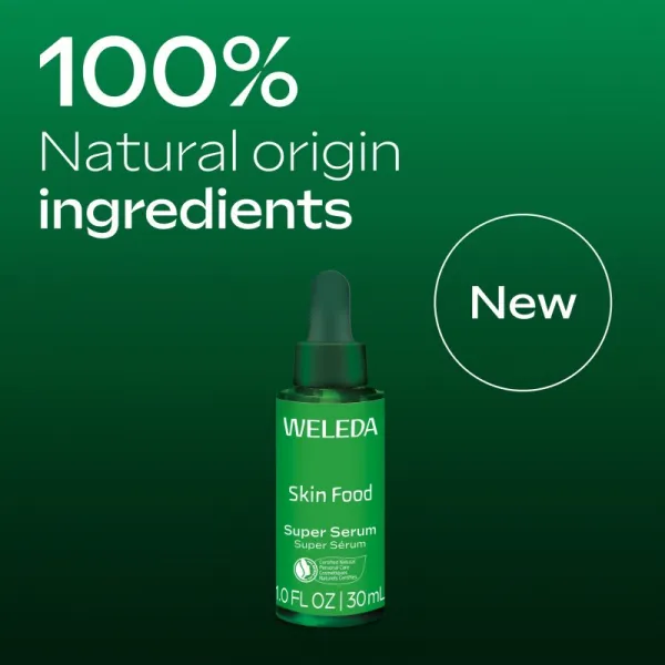 Weleda Skin Food Super Serum hydratačné pleťové sérum s kyselinou hyalurónovou 30 ml