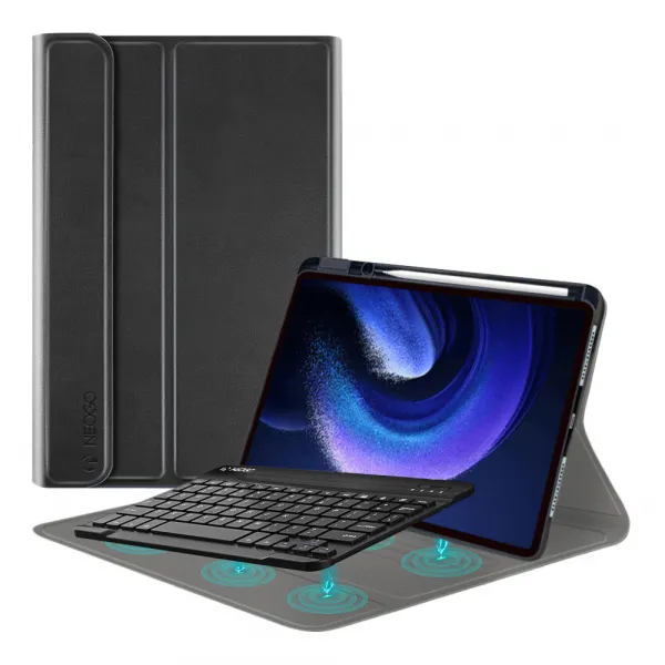 NEOGO Smart Cover Pen puzdro na Xiaomi Mi Pad 6 / 6 Pro 11'' 2023, čierne