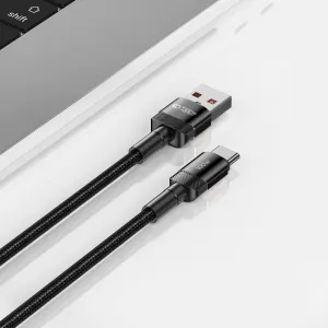 Tech-Protect Ultraboost Evo kábel USB / USB-C 100W 5A 1m, čierny