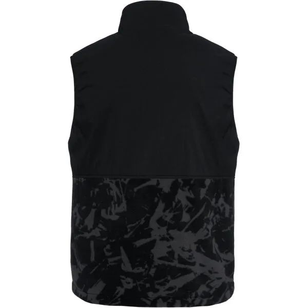 Horsefeathers DUVAL FLEECE VEST Pánska flísová vesta, čierna, veľkosť