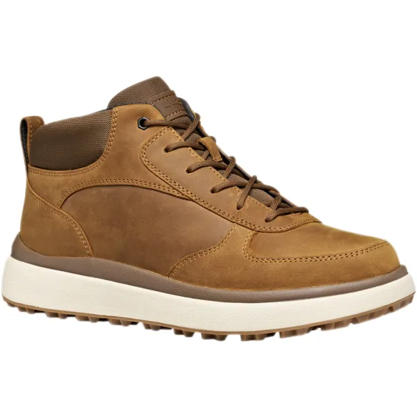 Light Brown Men's Ankle Boots Geox Granito + Grip - Men