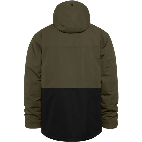 Horsefeathers RANGER Pánska lyžiarska/snowboardová bunda, khaki, veľkosť