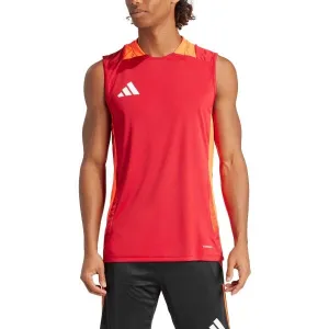 adidas TIRO24 COMPETITION SL JERSEY Pánske športové tričko bez rukávov, červená, veľkosť
