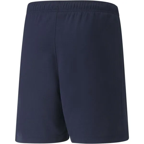 Puma TEAMRISE SHORT JR Juniorské šortky, tmavo modrá, veľkosť