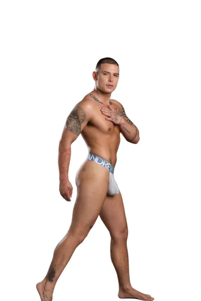 Pánska tanga Andrew Christian bielá ALMOST NAKED (93640-WHBL) S