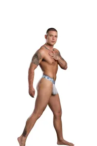 Pánska tanga Andrew Christian bielá ALMOST NAKED (93640-WHBL) S