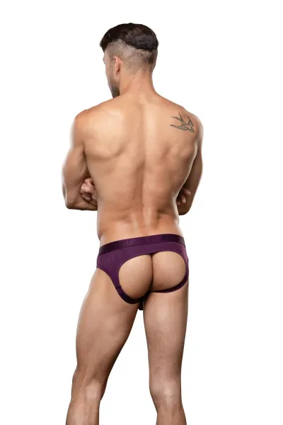 Pánske jocksy Andrew Christian fialové TROPHY BOY Bamboo Locker Room (93666-EGGP) S