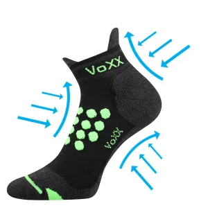 Ponožky VoXX kompresné čierné (Sprinter) S