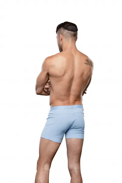Pánske boxerky Andrew Christian modré MESH GYM (93636-PWBL) M, trenky
