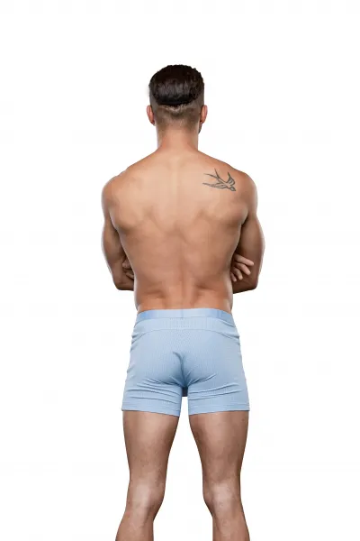 Pánske boxerky Andrew Christian modré MESH GYM (93636-PWBL) M, trenky