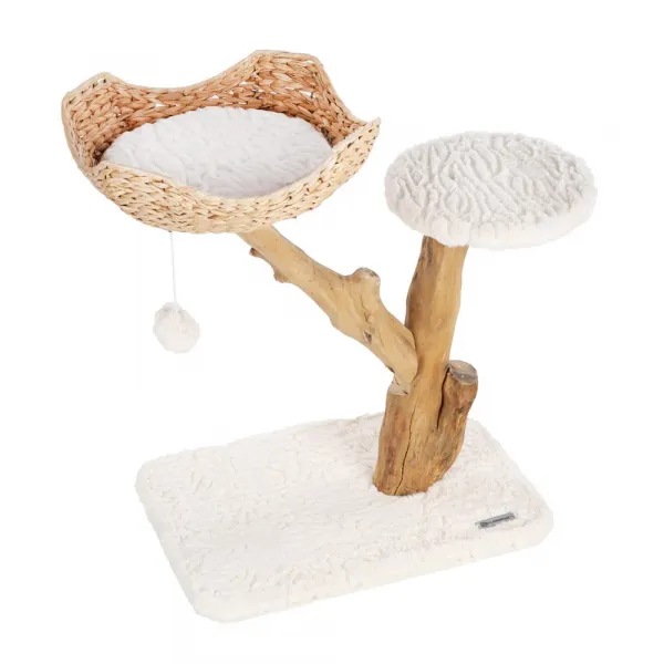 Flamingo škrabací strom Carlito Beige