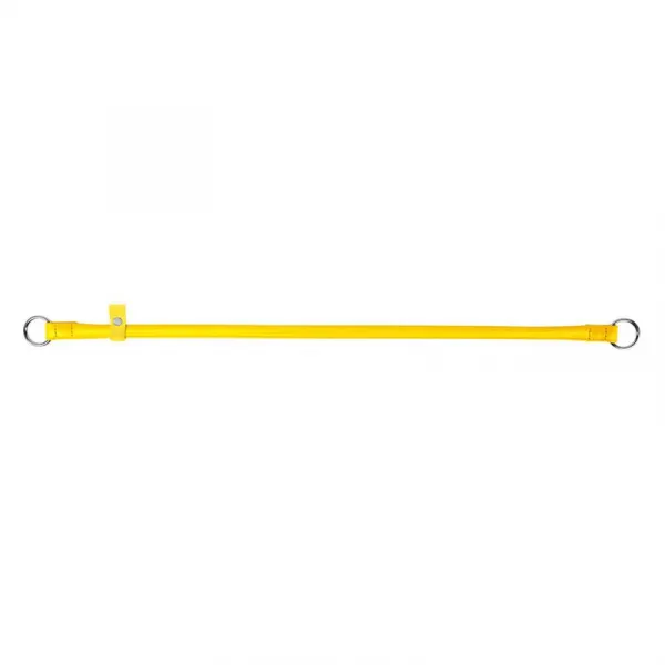 Okrúhly sťahovací žltý obojok, Obvod krku: 30 cm, širka: 6 mm