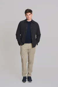 Bunda Aspesi Camicia Doppia Blu Navy
