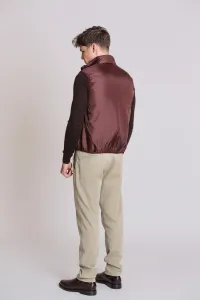 Vesta Aspesi Gilet Jil Bordeaux