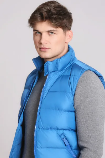 Vesta Aspesi Gilet Piuma Slim Re Azzurro