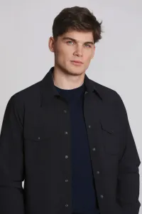 Bunda Aspesi Camicia Doppia Blu Navy