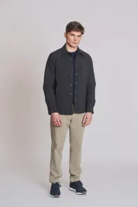 Bunda Aspesi Camicia Doppia Blu Navy