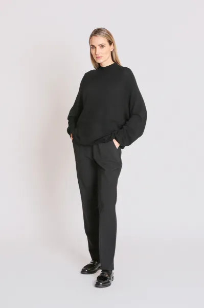 Nohavice Aspesi Pantalone Nero