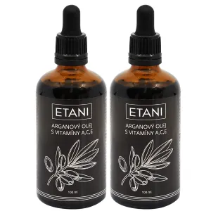 ETANI Arganový olej s vitamínmi A,C,E, 100 ml Obsah: 2x100ml