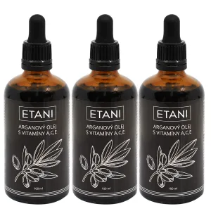 ETANI Arganový olej s vitamínmi A,C,E, 100 ml Obsah: 2x100ml