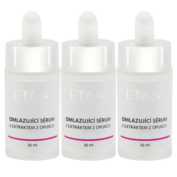 ETANI Omladzujúce pleťové sérum s extraktom z Opuncie, 30ml Obsah: 2x30 ml