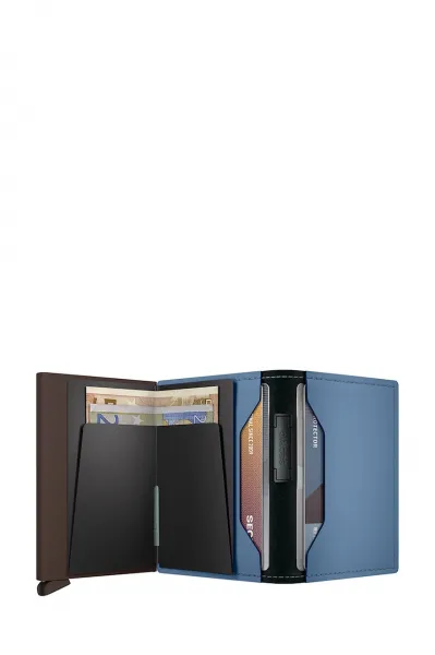 Secrid Bandwallet Matte "Steel Blue-Brown" (BMA-STEEL-BLUE-BROWN)