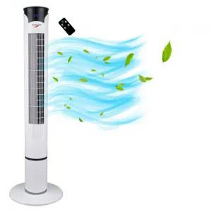 Stĺpový ventilátor TOPLO biely